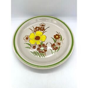 Vintage MCM Design Four Stoneware Seville 1512 Platter 12.25"